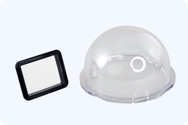 視界やカメラの視認性を確保する防曇加工