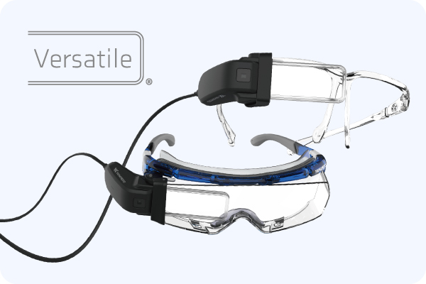 高輝度スマートグラスを用いた点検作業やピッキング検品システム